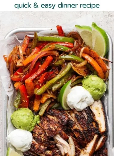 Sizzling Blackstone chicken fajitas with colorful peppers and onions