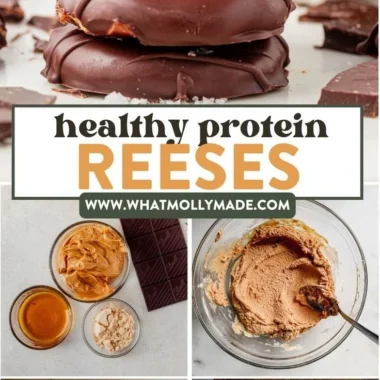 Homemade Healthy Reese's Eggs made with natural ingredients