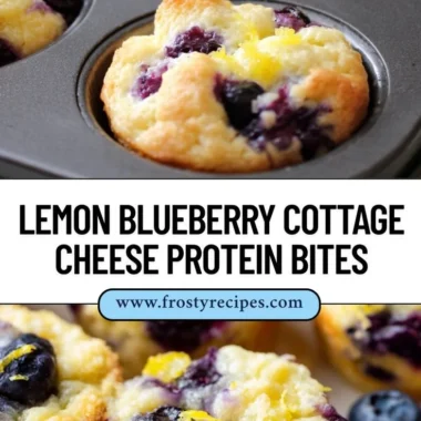Lemon Blueberry Protein Bites for a healthy snack