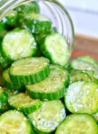 5 minute cucumber snack recipe ready to serve