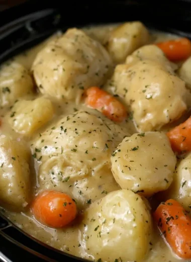 Crock Pot creamy ranch chicken dish served with vegetables