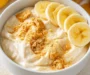 Healthy High Protein Banana Pudding Bowl