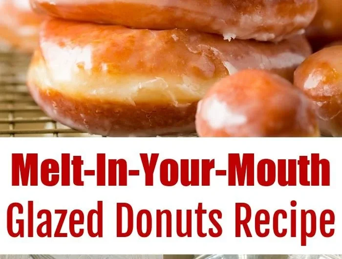 Delicious homemade glazed donuts on a plate, ready to be enjoyed.