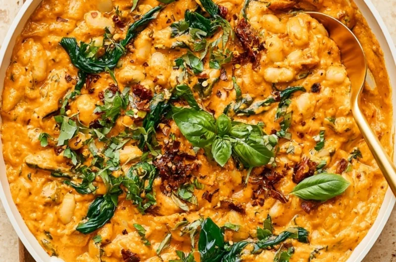 Delicious Marry Me White Beans dish served in a bowl